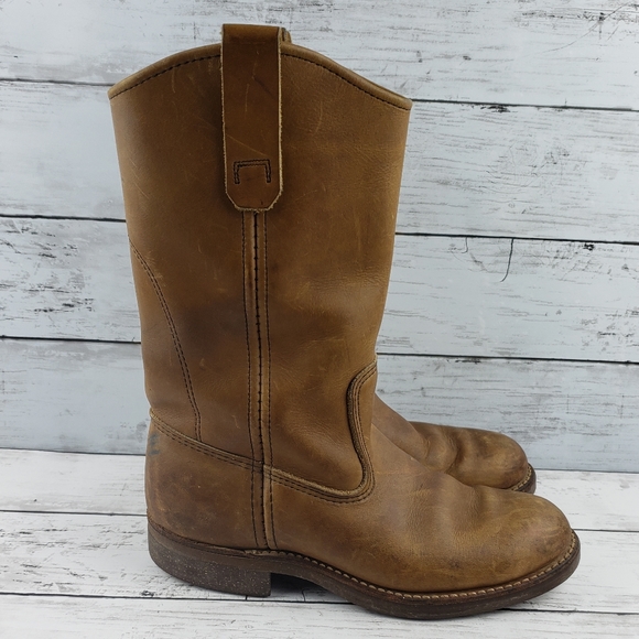 red wing oil resistant work boots